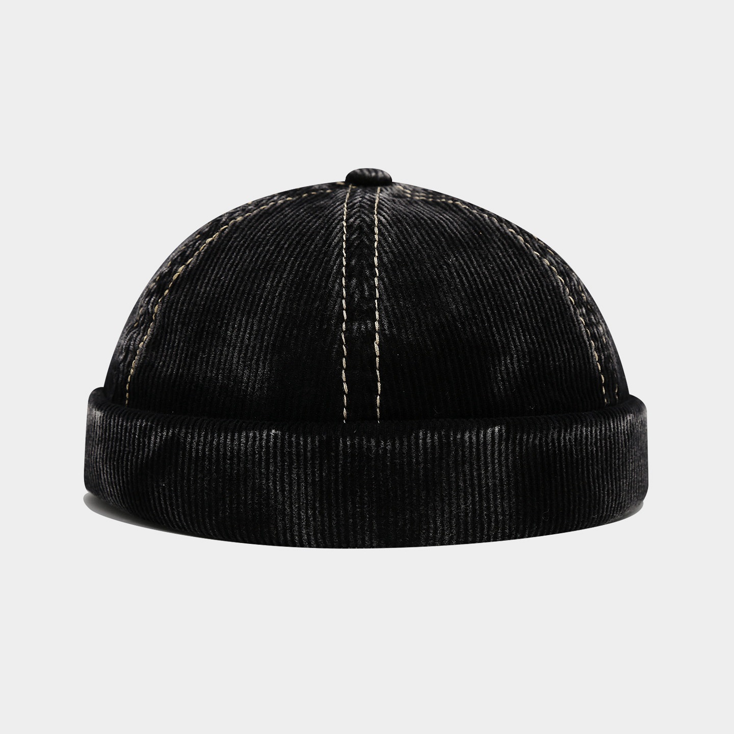 Sombrero de piel de melón retro japonés de invierno y otoño marca de moda para hombres y mujeres hacer viejos sombreros elegante sin bordes simple sombrero de moda