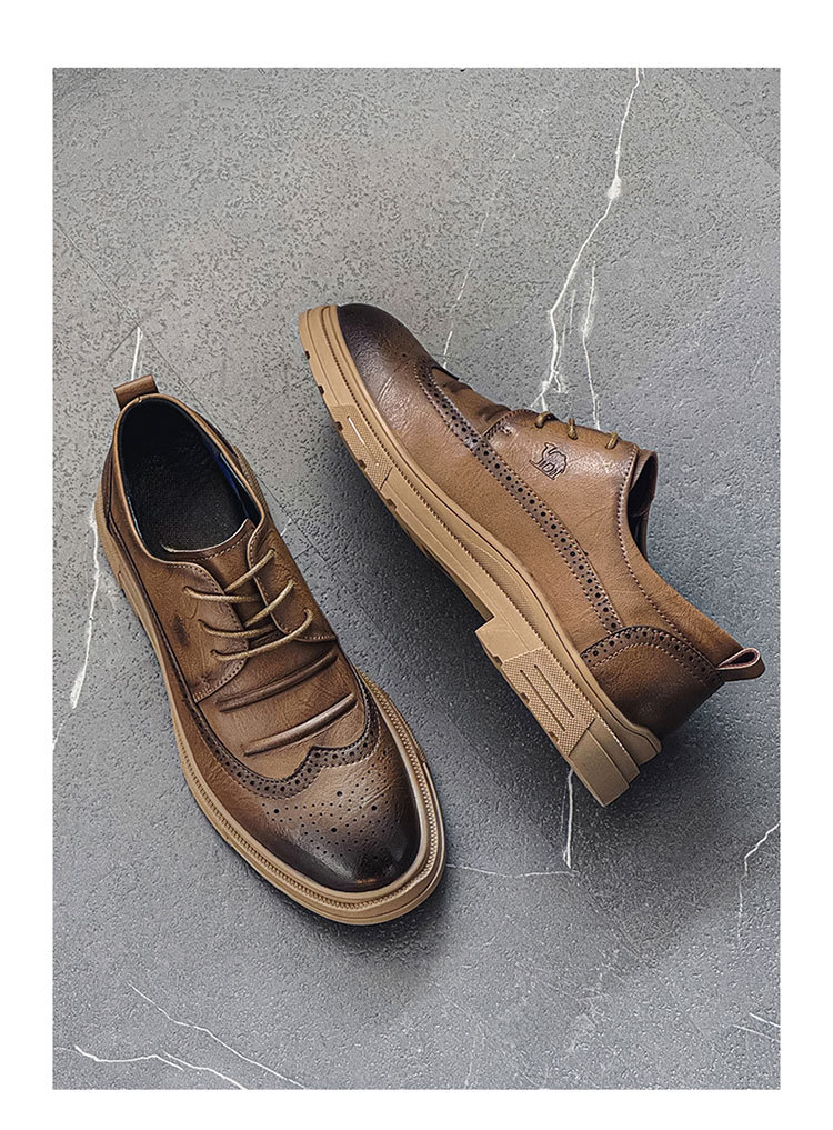 Suit Wedding Groom Business Formal Casual Leather Shoes Men_voghion.com