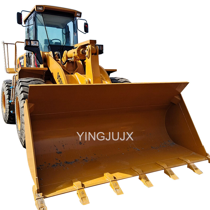 Carter 950H noventa por ciento nuevo 5 toneladas 6 toneladas noventa por ciento nuevo proyecto de construcción Carter 966H carretilla elevadora gran carga en stock image 6
