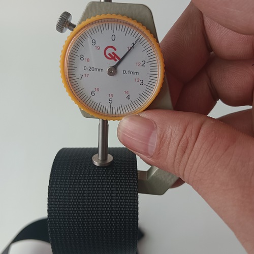 38mm bag strap with American texture black 25mm imitation nylon cord fabric strap black can be cut into strips