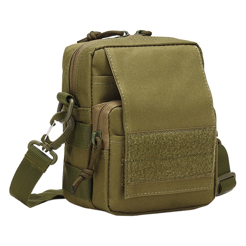 Deportes al aire libre hombro pequeño bolso colgante casual Ejército de los hombres camuflaje bolso de la cintura montañismo viajes bolsa de mensajero viaje pequeño bolso de hombro