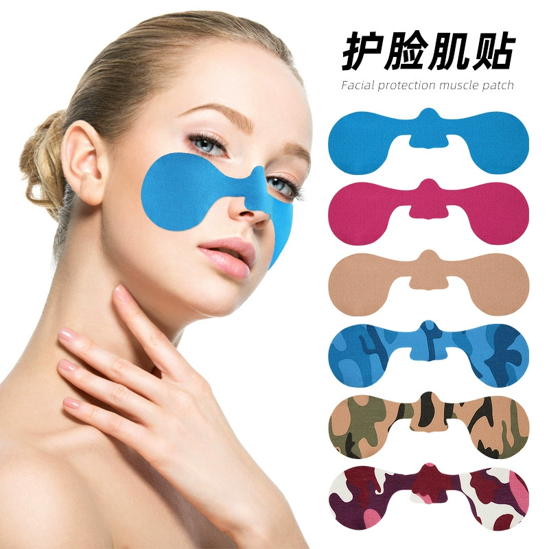 Лицо срезает лицо лыжный замин наклейка для зимнего лица