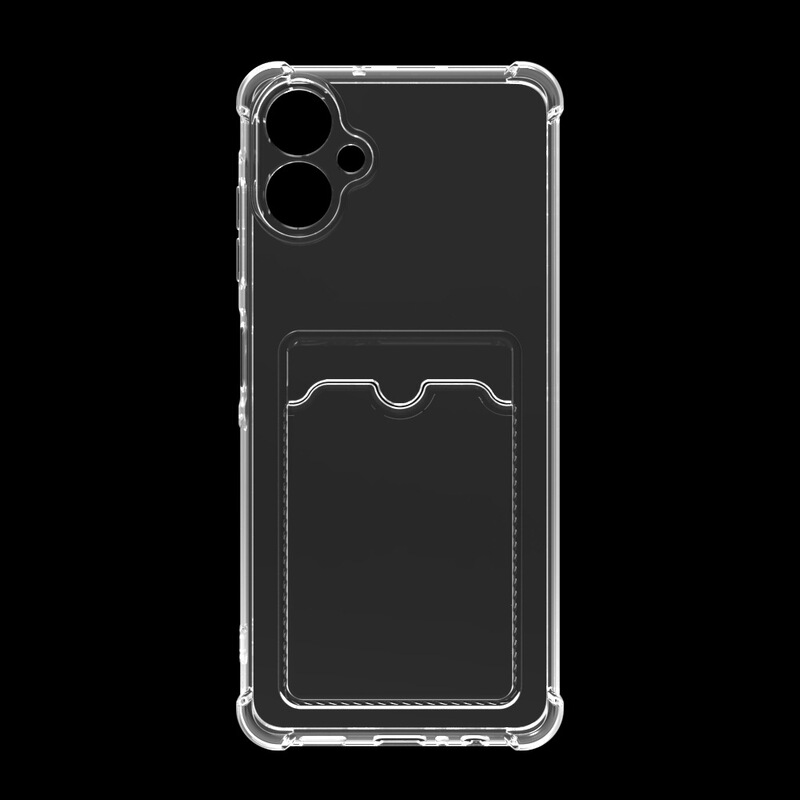 For Samsung Samsung Galaxy A06 5G Drop-resistant Card Phone Case Transparent TPU Wallet Case For Samsung Samsung Galaxy A06 5G Drop-resistant Card Phone Case Transparent TPU Wallet Case