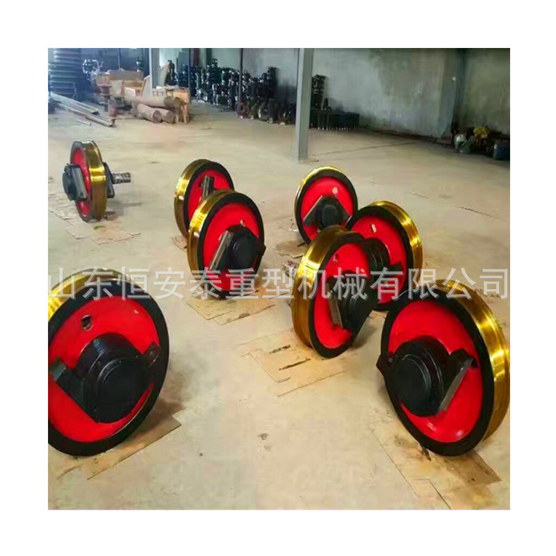 现货销售单梁起重机车轮 天车配件 批发单梁大车轮 价格
