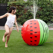 夏季充气喷水球儿童戏水球草坪幼儿园趣味活动玩水道具户外洒水球