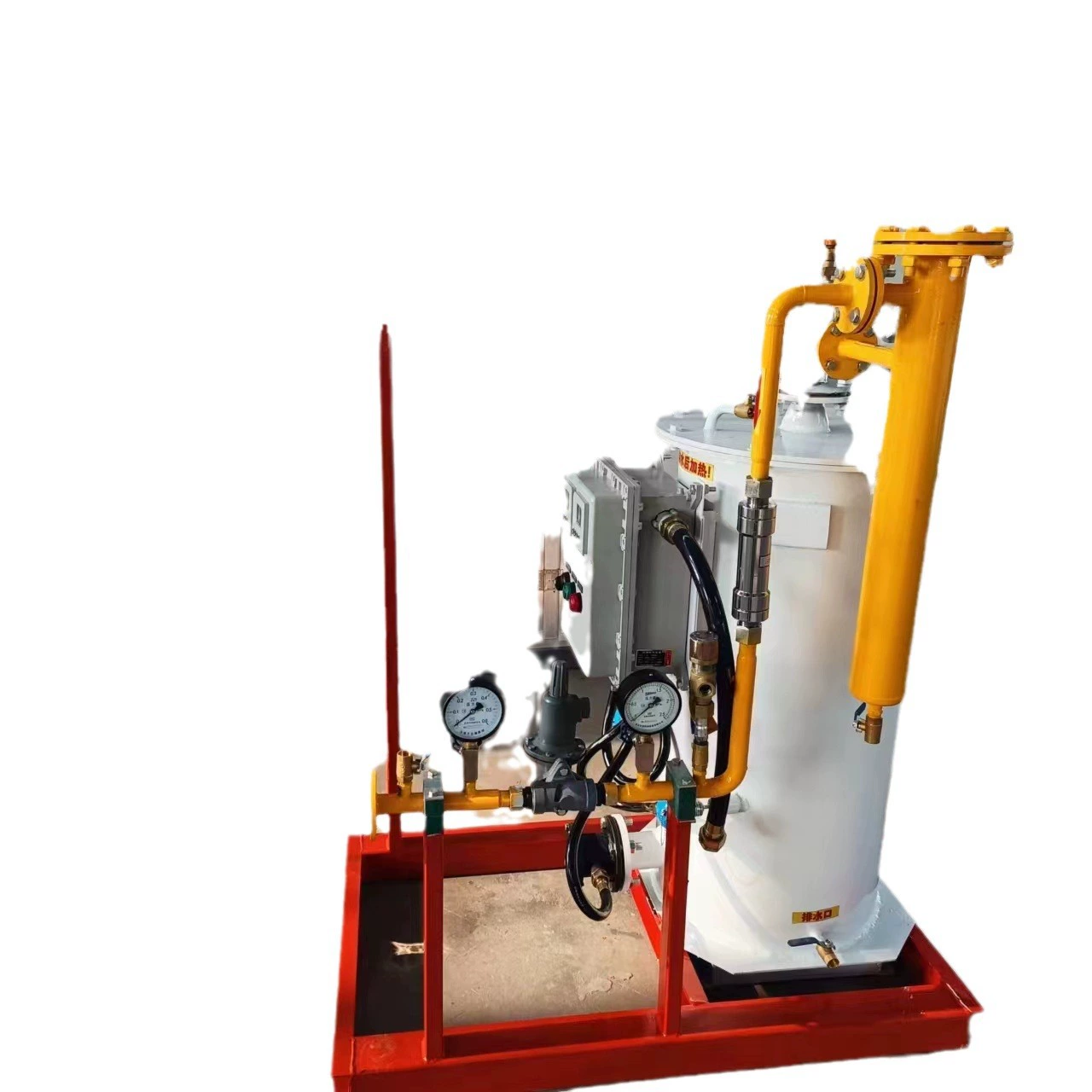 LPG liquefied gas gasification pressure regulating skid LPG vaporizer LPG energy-saving explosion-proof vaporizer