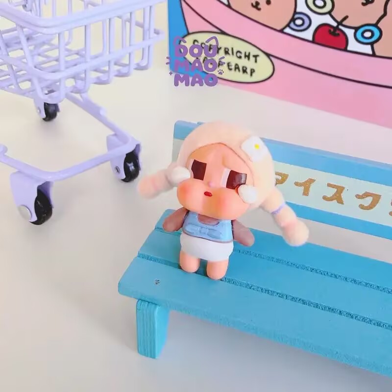 Muñeca adorable personalizable, serie de muñecas lloronas de fábrica, accesorios DIY para colgantes, figuras de muñecas personalizables, juguetes de caja sorpresa