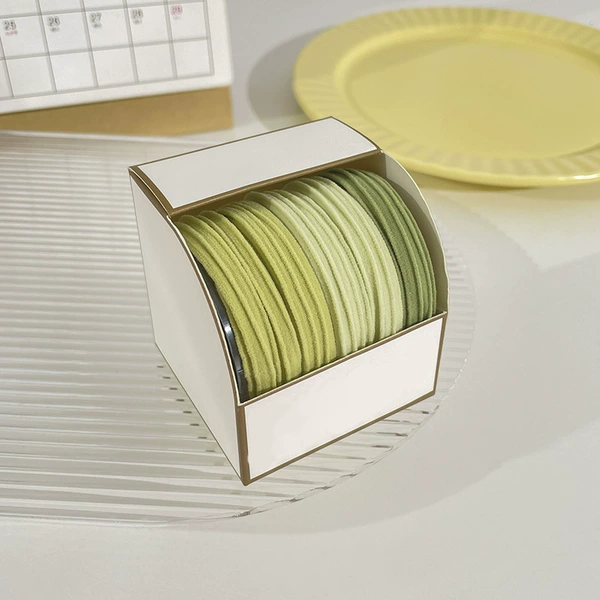 4#Gradient green 5 -piece set