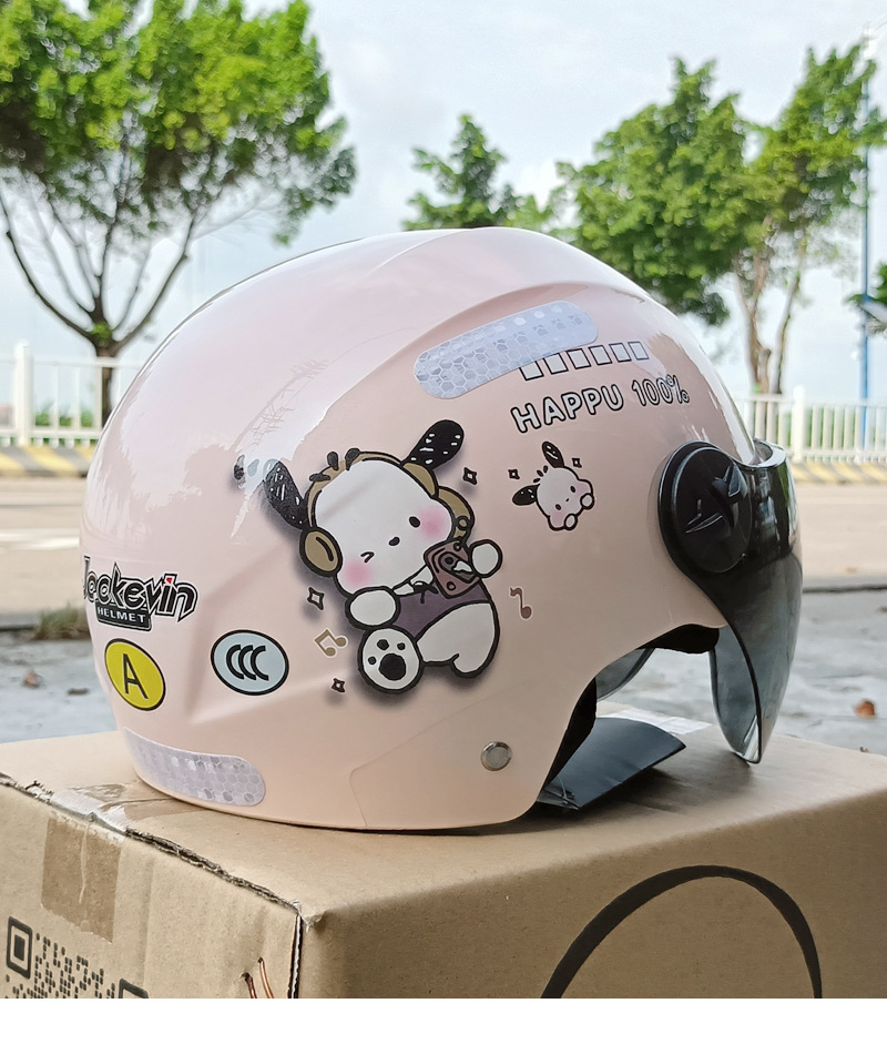 New Standard 3C Certified Electric Vehicle Helmet Summer Sunscreen