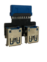 19/20PIN�DUSB3.0�p��ĸ�ڃȽӼ��ܹ�U�ܙC��ǰ���X����19ᘹ��^