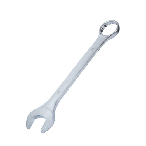 Matte dual-purpose wrench plum blossom open wrench extra large self-defense industrial grade extended extra large double-head plum blossom