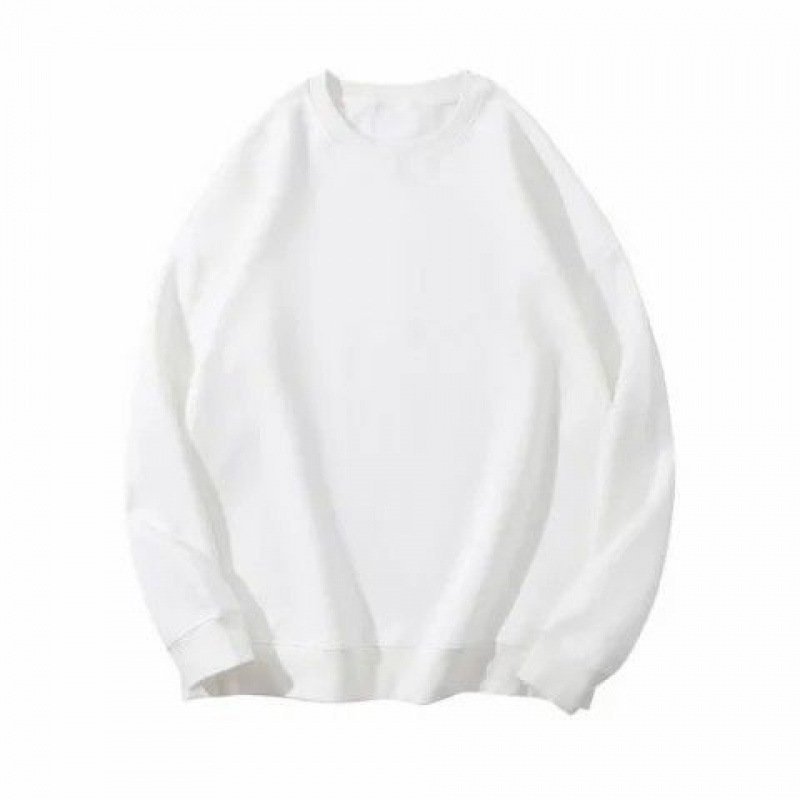 흰색 스웨트셔츠