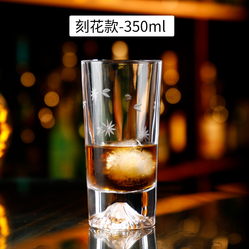 Vidrio de cristal creativo de cóctel de whisky conjunto de tazas de vino clásico tumbler bar cerveza