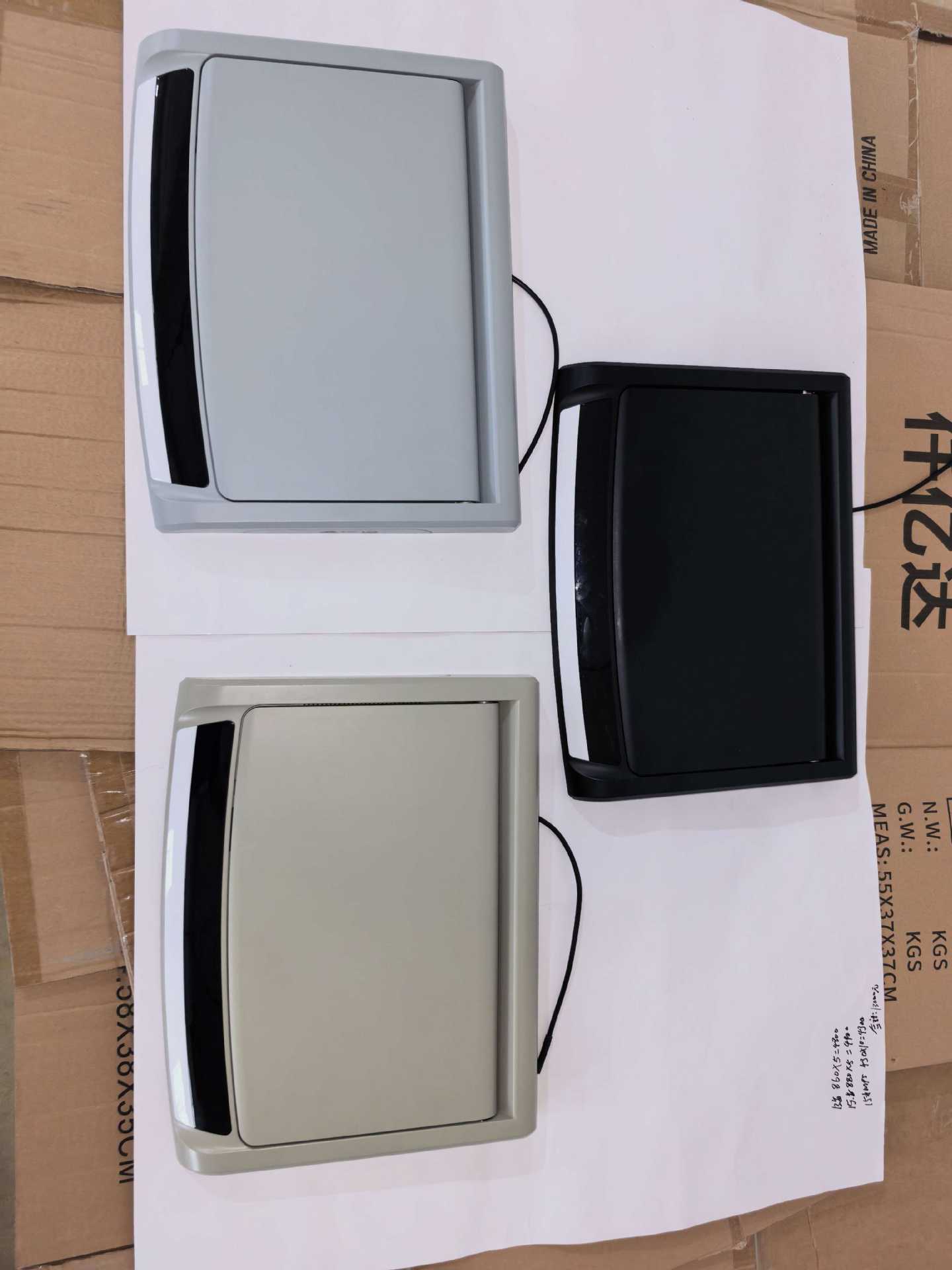 15.6inch MP5 ceiling-mounted electric magnetic display for vehicles
