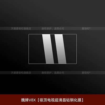 Car interior film: strip, TV accessories - wei-brand-v8xceiling-tv-ultra-clear-crystal-diamond-tempered-film
