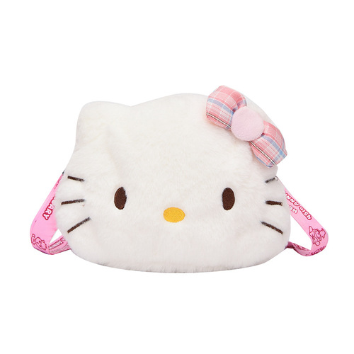  New Keti Cat Doll Bag Plush Toy Crossbody Bag Women's Single Shoulder Ins Internet Celebrity Cartoon Bag Approval