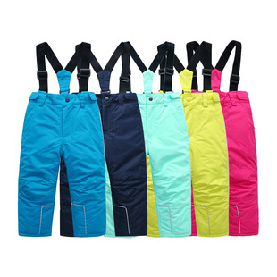Factory direct selling low -cost wholesale Honeyking outdoor children's assault pants thickened cotton ski pants
