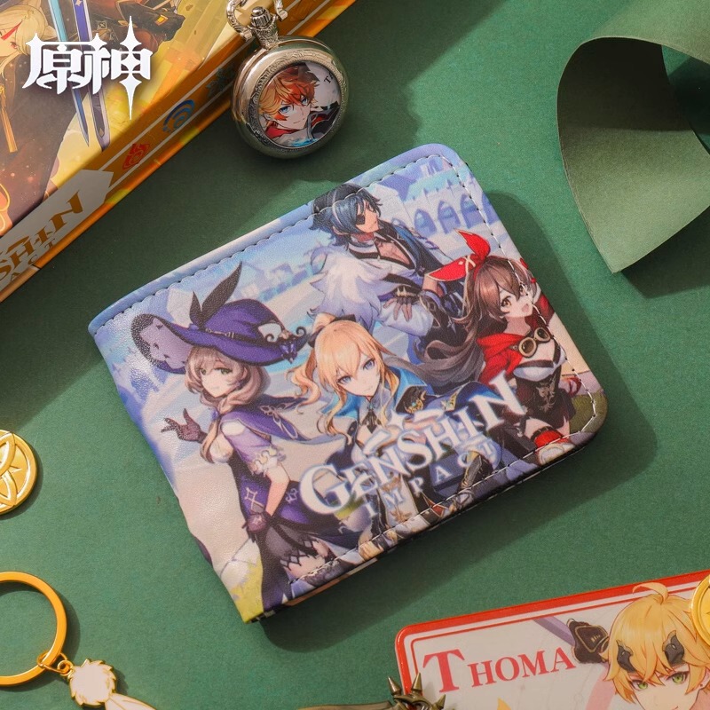 クロスボーダー速売通二つ折り財布男子女子ショート財布二次元カードケース小銭入れアニメグッズ|undefined