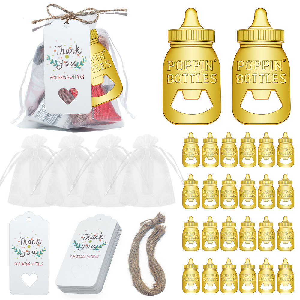 Bebé abridor de botellas regalo fiesta lindo botella abridor bebé Luna Llena fiesta de cumpleaños decoración recuerdo