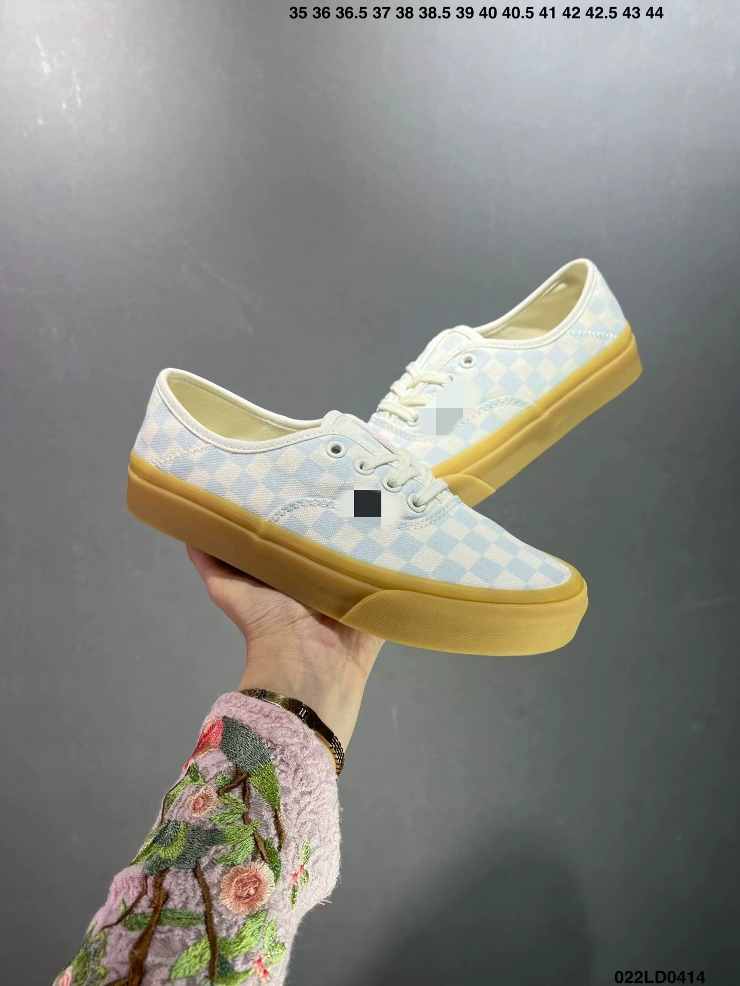 Кроссовки из ткани (Vans) унисекс низкие, повседневные, лёгкие, размеры 35–44