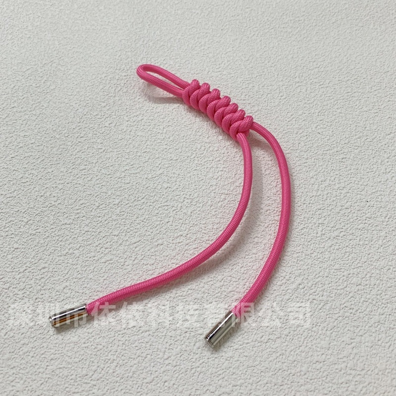 miu系彩色尼龙绳包挂绳结手工尼龙编织绳miu钥匙扣挂件配件跨境|undefined