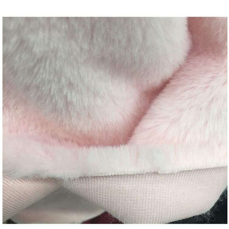 En stock super suave medio piel de conejo imitación de piel de conejo moda tela de felpa Otoño e Invierno ropa bufanda zapatos y sombreros sofá tela de juguete