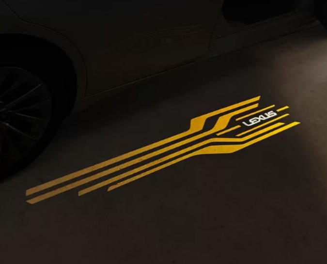 Aplicable a Lexus Lámpara de bienvenida LS ES RS GS LX CT RC IS UX GX Proyector de puerta