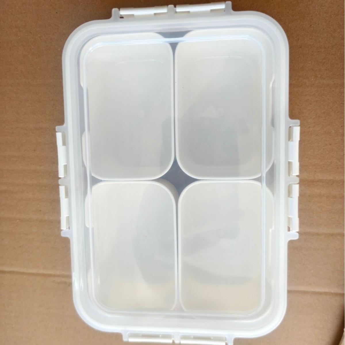 Caja de almacenamiento para condimentos y especias, caja de condimentos de calidad alimentaria para cocina, caja de sellado de alimentos para refrigerador, caja de almacenamiento para ensalada de frutas