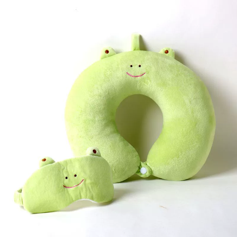 Cartoon neck pillow for car for traveling for sleep