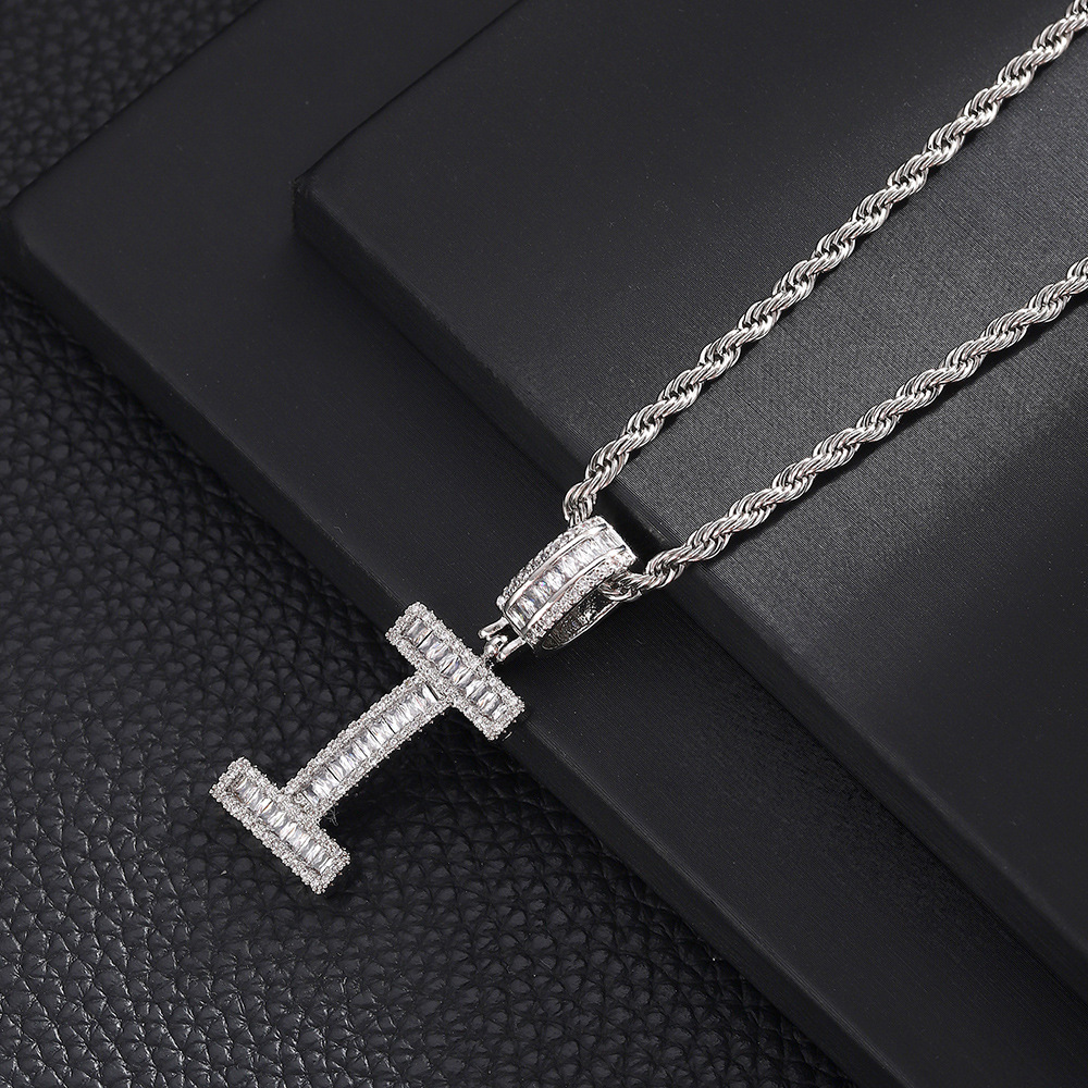 I + 20inch Twist Chain (silver)
