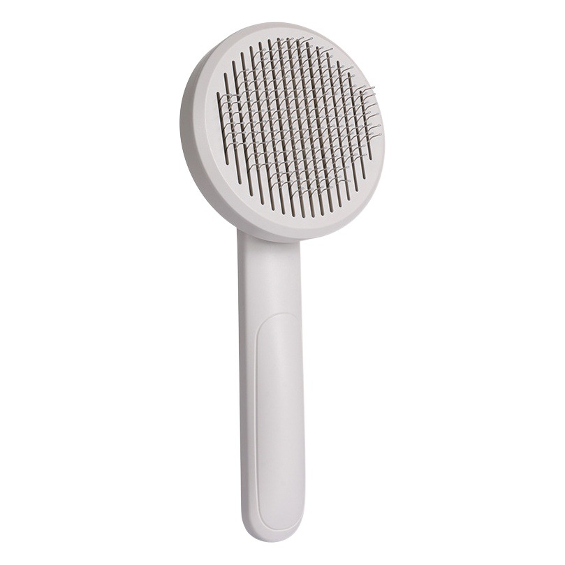 Gato nudo peine perro belleza mascota pelo eliminación peine mascota pelo eliminación un clic retiro gato masaje peine