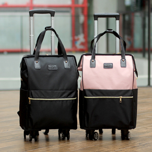 Short-distance travel bag, large-capacity luggage bag, boarding trolley case, women's lightweight travel bag, business trip, men's luggage, child and mother bag