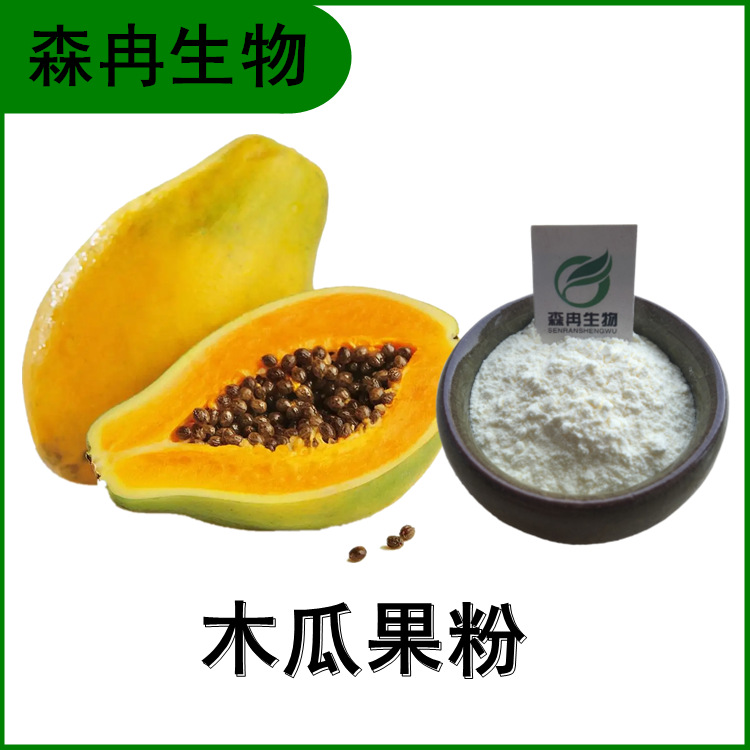 木瓜果汁粉 木瓜提取物 高倍浓缩粉 白色粉末 植物提取原