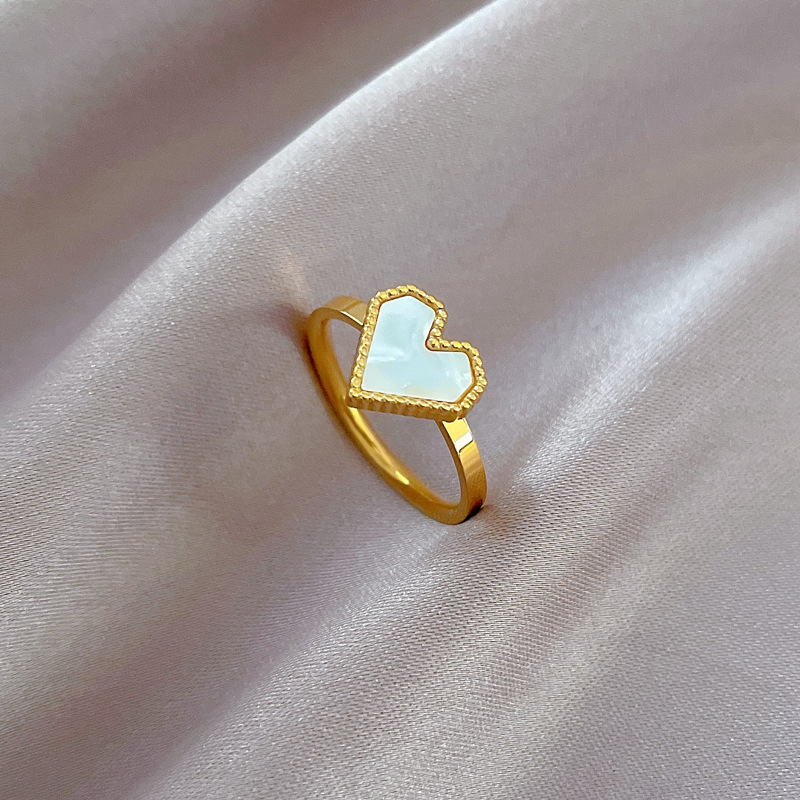 Minimalistischer Titanstahlring Für Damen Und Herren_voghion.com