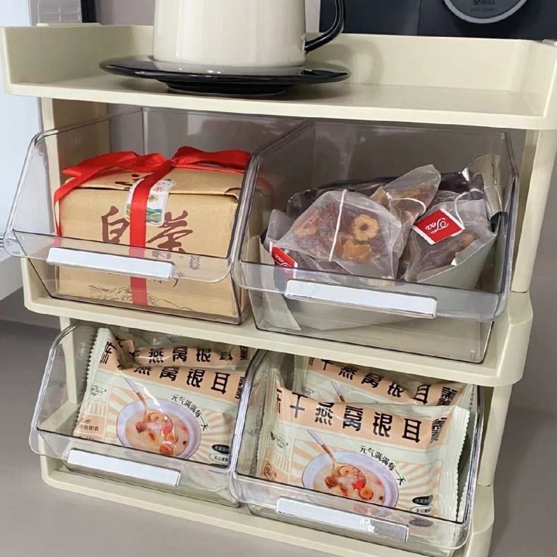 茶包咖啡零食置物架台面多功能杂物多层办公室桌面整理收纳储物架|undefined