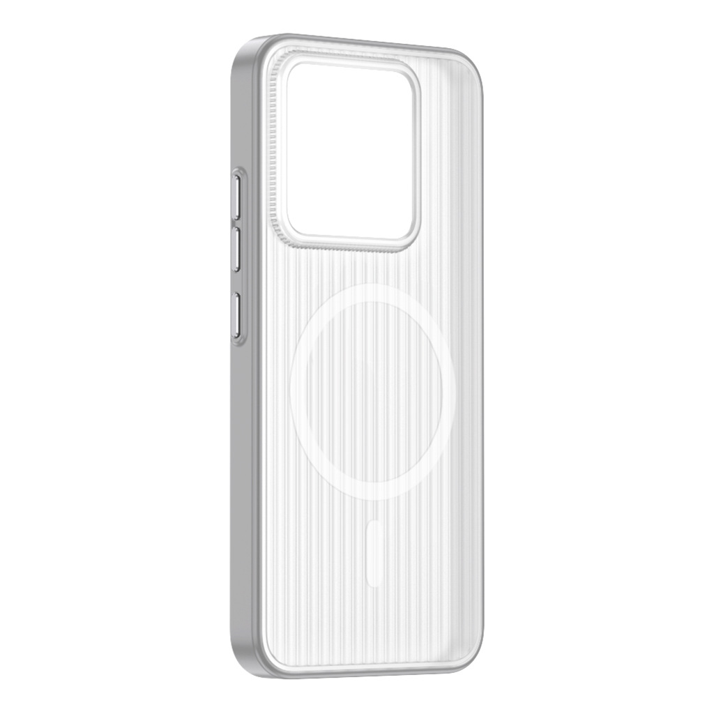 [magnetic suction] gray edge & white back