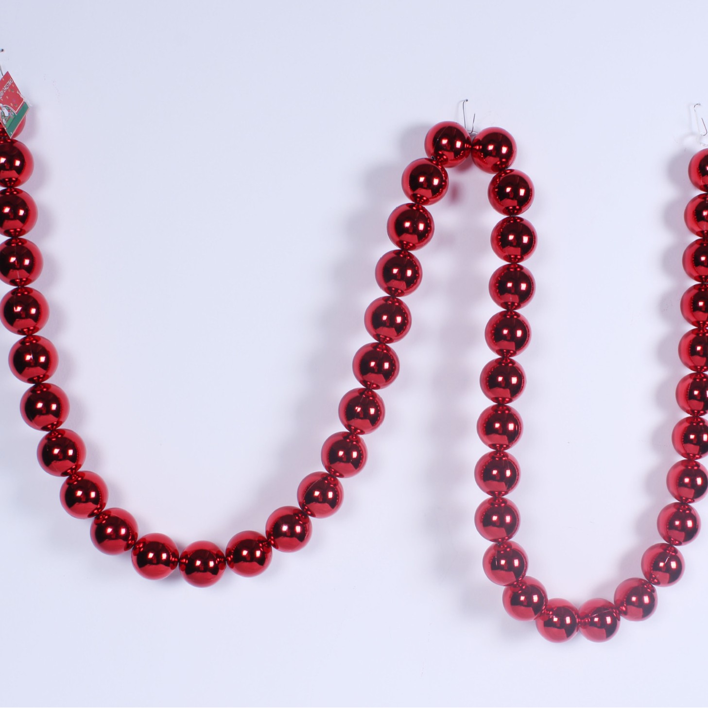 Fábrica directa galvanoplastia bola ratán Navidad bola de plástico ratán bola cadena larga iluminación ratán Navidad regalo