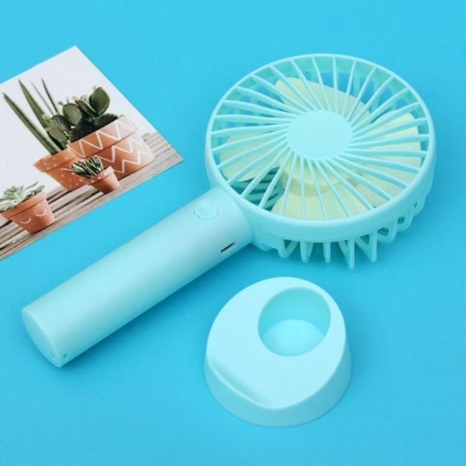 Mini Ventilador Portátil Plegable N9 Recargable USB con Pantalla Digital de Plástico ABS para Exteriores image 8