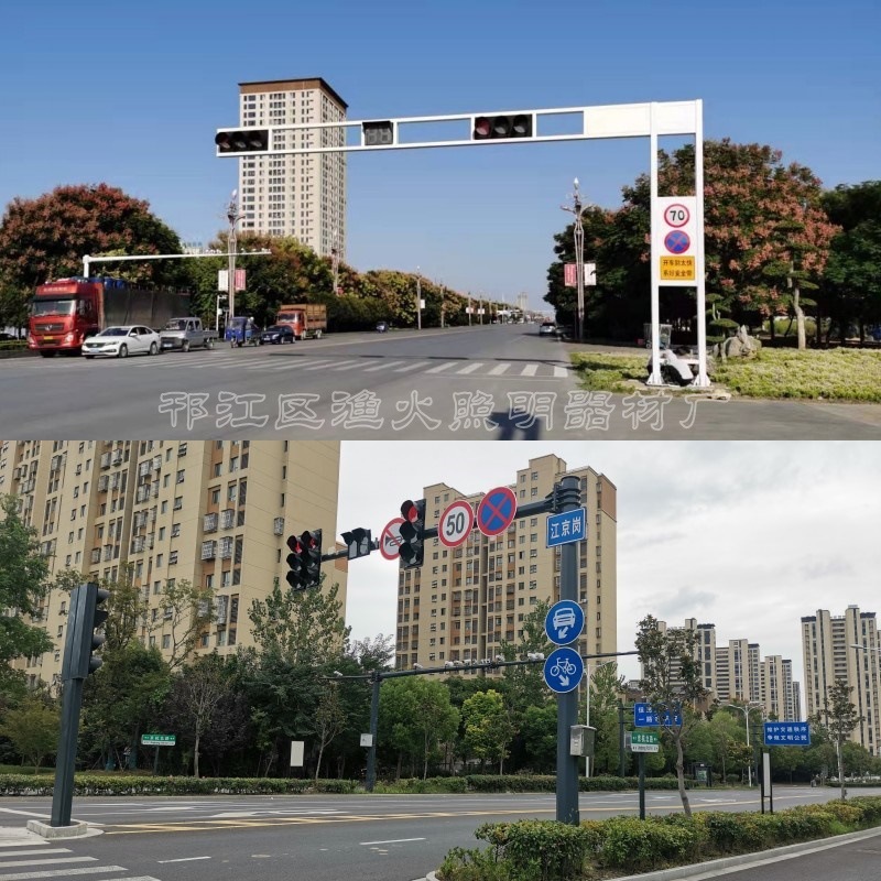 交通信号灯杆厂家 生产批发各类 框架交通信号灯杆 八角信号灯杆