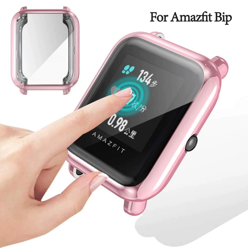 Подходит для часов Huami, защитный чехол из ТПУ с гальваническим покрытием, универсальный чехол Amazfit, молодежная версия, защитный чехол, мягкий чехол