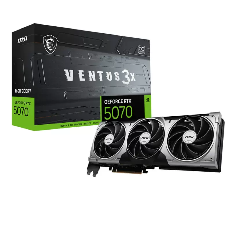 MSI GeForce RTX5070显卡万图师 12G  游戏高频帧率 电竞游戏显卡