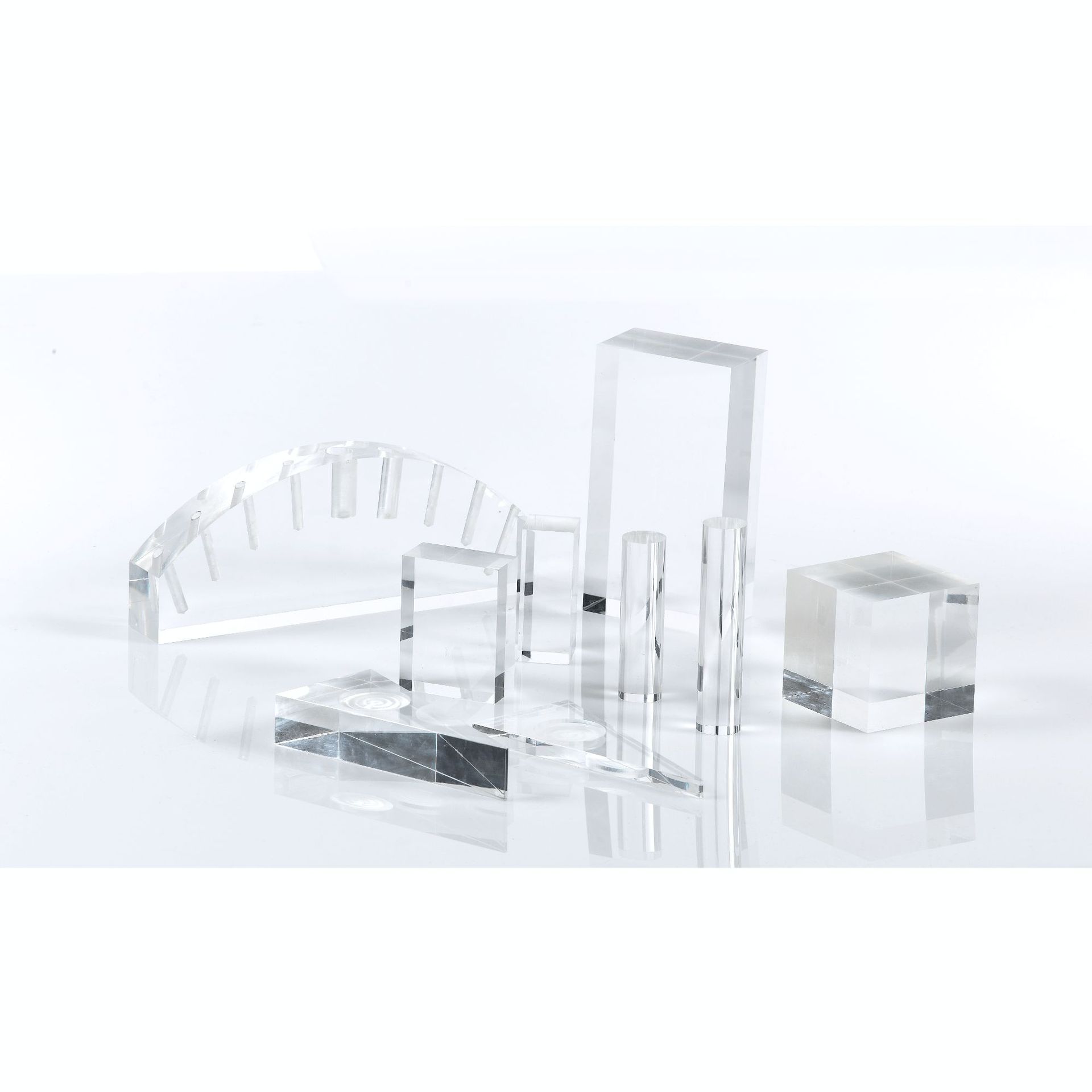 亚克力板PMMA有机玻璃板激光雕刻切割CNC加工PC板抛光热弯UV丝印