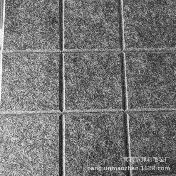 9mm grueso fieltro etiqueta de la pared nueve rejilla tablero de mensajes de Kindergarten trabaja tablero de exhibición de color DIY foto de la pared de fondo