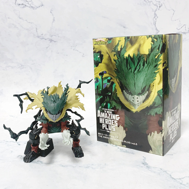 僕のヒーローアカデミア オルメット グリーンバレー 出久 爆豪勝己 轟焦凍 茶毘 フィギュアモデル装飾品|undefined