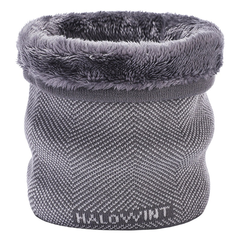Winter Windproof Neck-Protecting Knitted Scarf, Versatile Warm Pullover Wool Neck Warmer, High-Neck Cold-Proof Cycling Scarf in Stock
