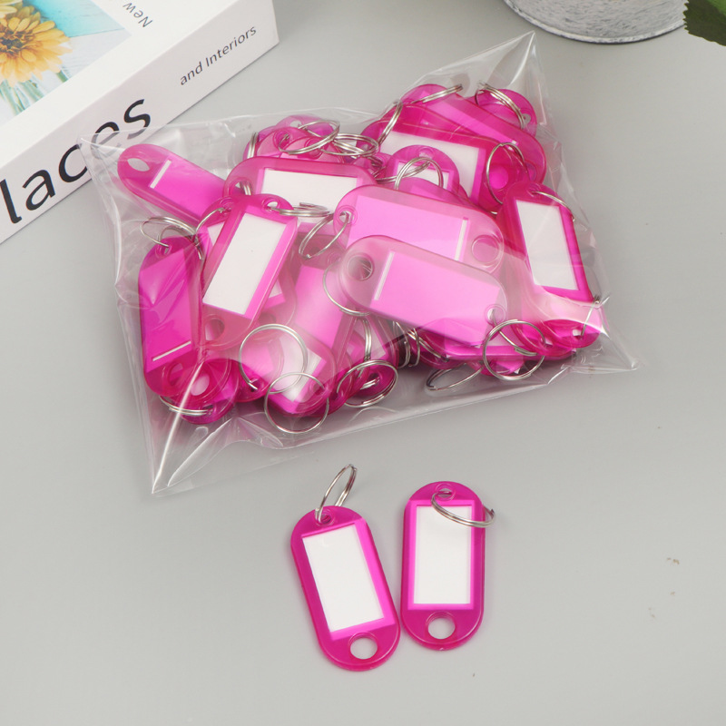 Tarjeta de plástico turista punto escénico Hotel Oficina tarjeta de almacenamiento de equipaje baño de pies tarjeta de mano etiqueta de equipaje