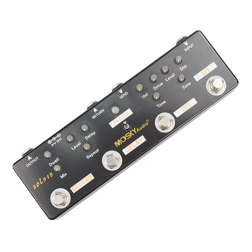 MOSKYAUDIO SOL918 cinco en un dispositivo de efecto sintético al por mayor