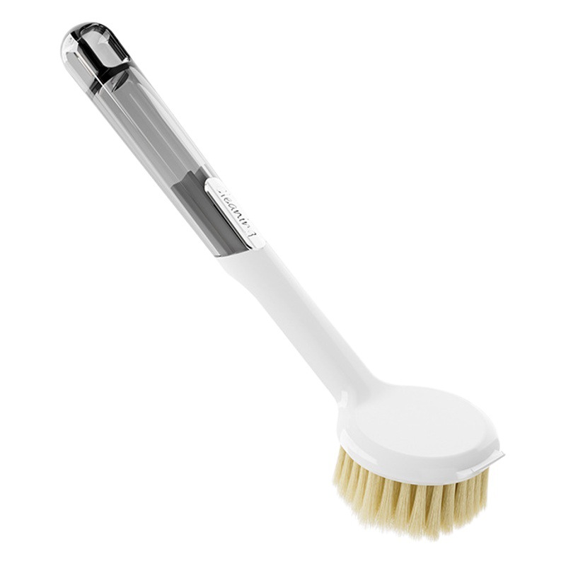 Sisal pot brush hanging pot brush multi-functional long handle kitchen cleaning pot brush non-stick oil pot brush pot dish bowl brush