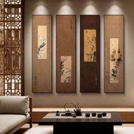 现代装饰画;油画