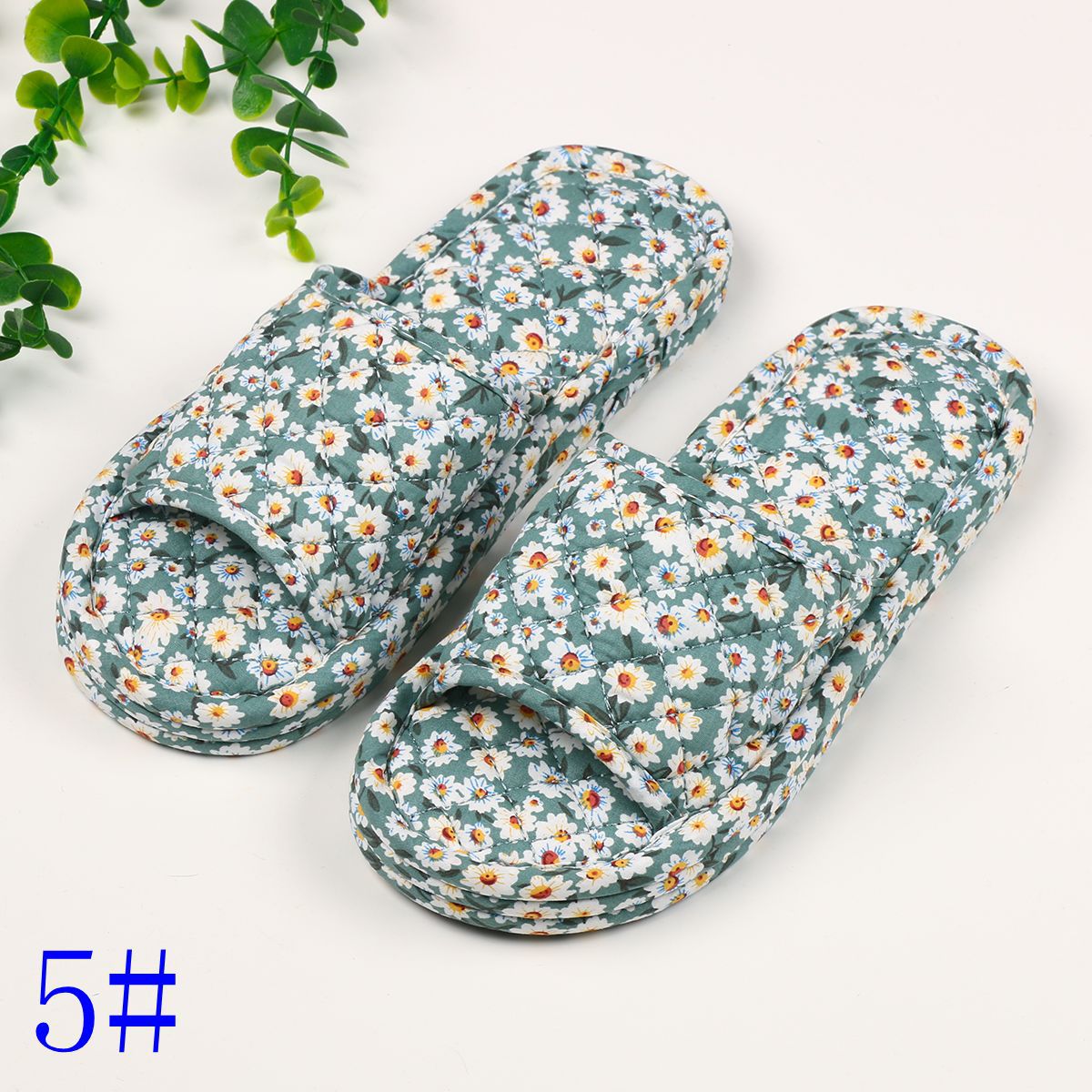 3겹 꽃무늬 천 여성 5